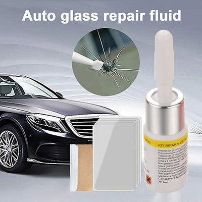 1Piece Glass Crack Nano Repair Fluid For Car Windshield Smooth Application Compact Design Perfect Choice For Vehicle Care - 3ML